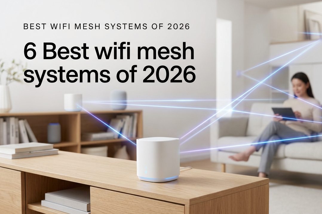6 Best wifi mesh systems of 2026